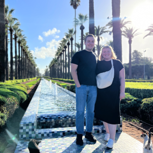 denali and daniel in casablanca morocco 